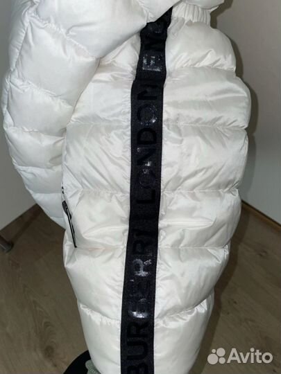 Женский пуховик burberry оригинал