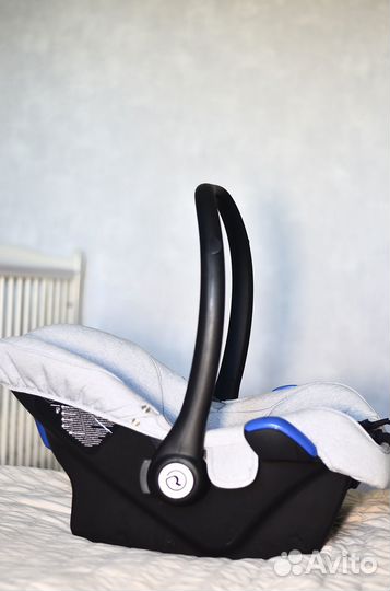 Детское автокресло Roan kite silver black