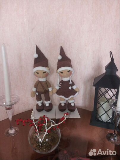 Куклы мальчик и девочка. Эльфы