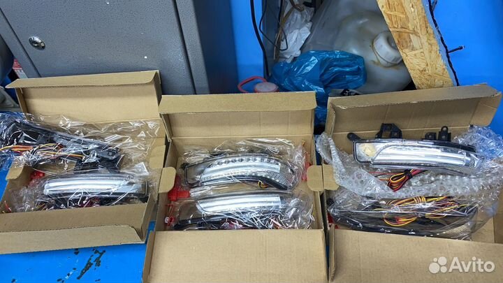 Повторитель поворота в зеркало