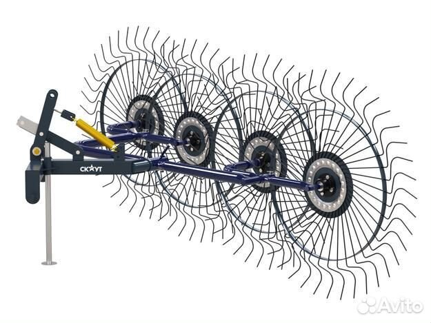 Грабли СКАУТ PL-4600, 2024