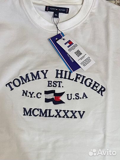 Tommy hilfiger XL футболка мужская