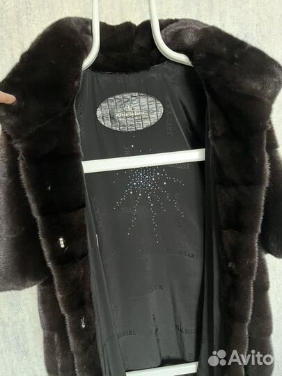 Шуба норкова 42 44 blackglama