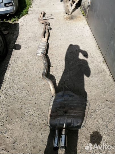 Глушитель в сборе BMW 5er E60, Двигатель N52