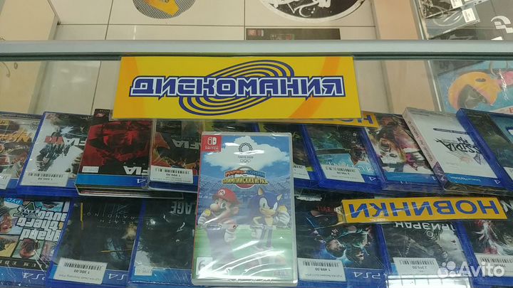 Марио и Соник на Олимпийских играх 2020 в Токио