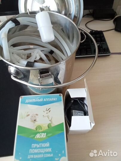 Доильный аппарат для дойки коз,овец