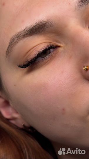 Наращивание ресниц на дому
