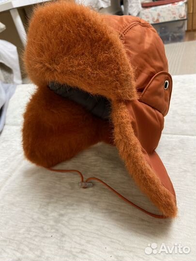 Шапка ушанка детская