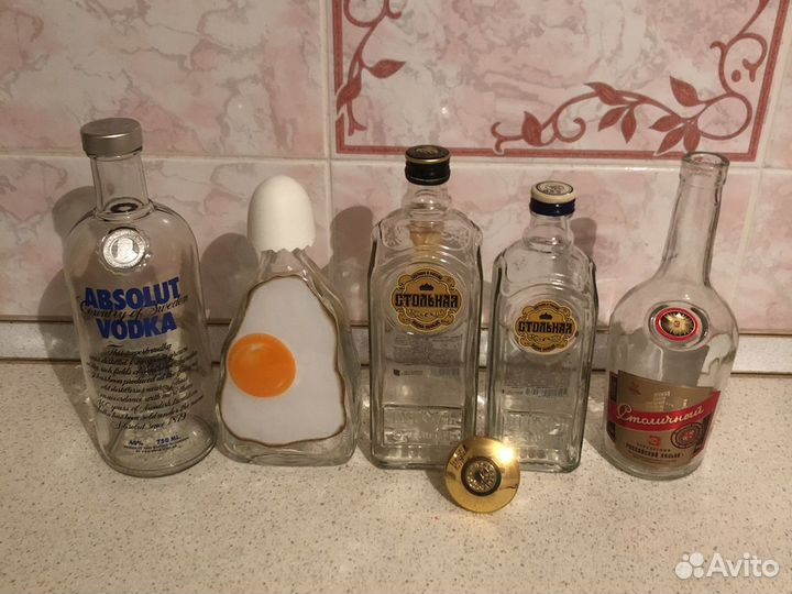 Бутылки из под алкоголя