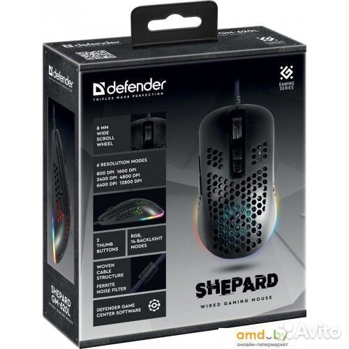 Игровая мышь defender shepard