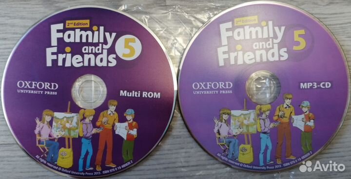 Family and friends уровень 5 с дисками