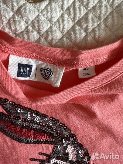 Футболка для девочки Gap