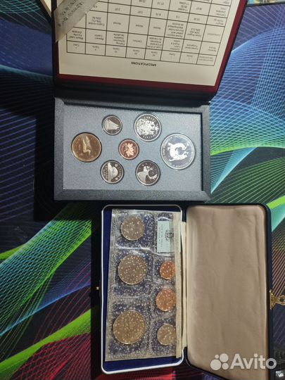 Годовой наборы монет