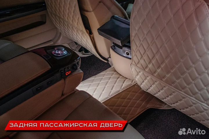 Автомобильные 3D коврики из экокожи 