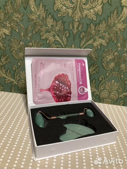 Массажёр для лица гуаша и портативный ирригатор