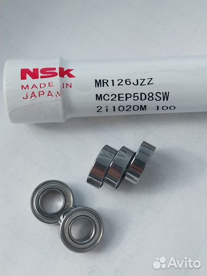 MR126ZZ подшипник NSK оригинал Япония (6*12*4)