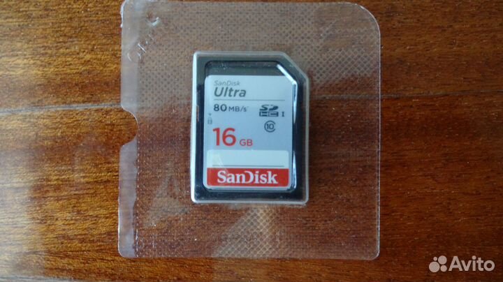 Карта памяти для фотоаппаратов 16 gb 80 mb/sec