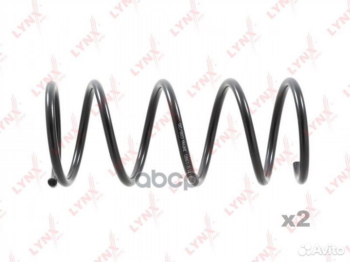 Пружина передняя toyota Carina E(T19) 92 lynxauto