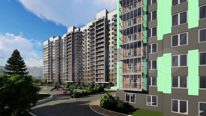 1-к. квартира, 39,2 м², 7/19 эт.