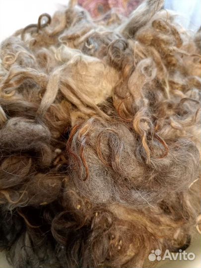 Козий пух, серый