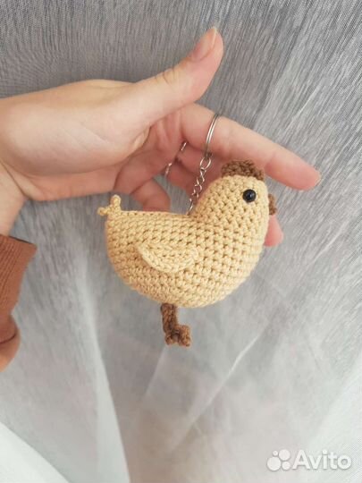 Брелок курица