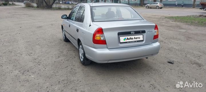 Hyundai Accent 1.5 МТ, 2004, 46 000 км