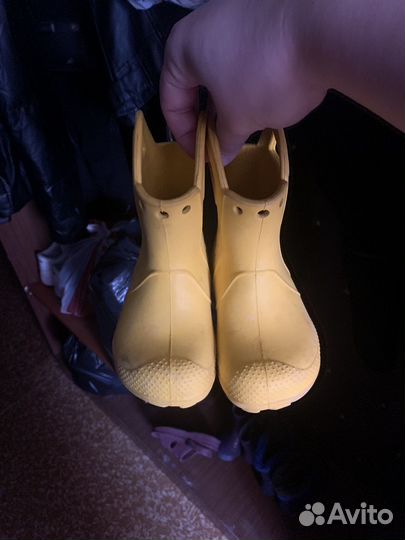 Резиновые сапоги crocs