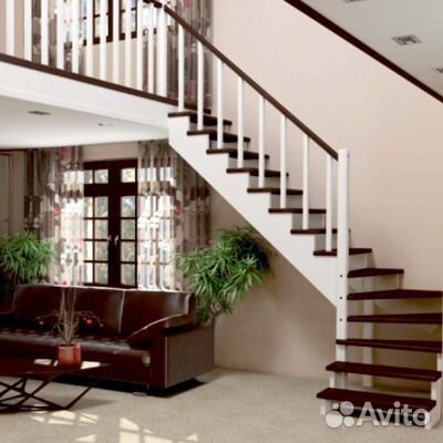 Лестница из сосны «К-001м/1»