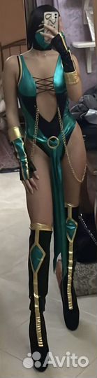 Jade Mortal Combat косплей костюм