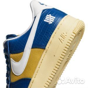 Кроссовки Nike Undefeated x Air Force 1 Low SP, си