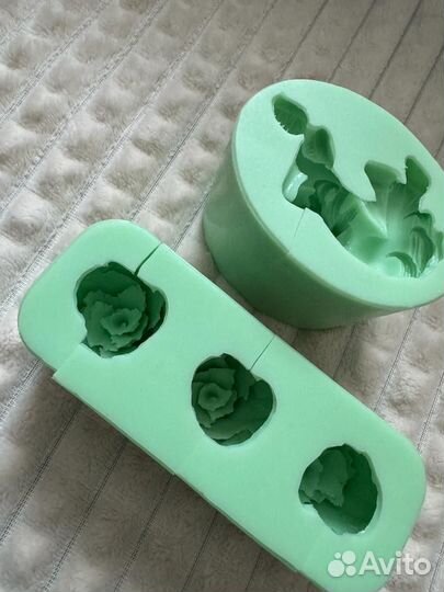 Силиконовые формы для мыла б/у