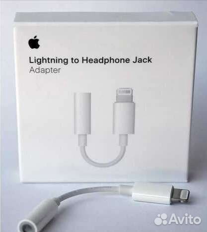 Переходник Apple Lightning - AUX mini jack 3.5
