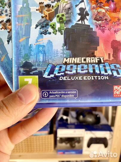 Minecraft legends Deluxe Edition (Новые) PS4/PS5