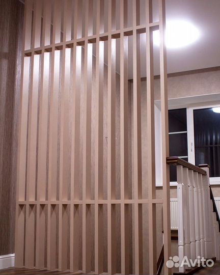 Перегородка из реек