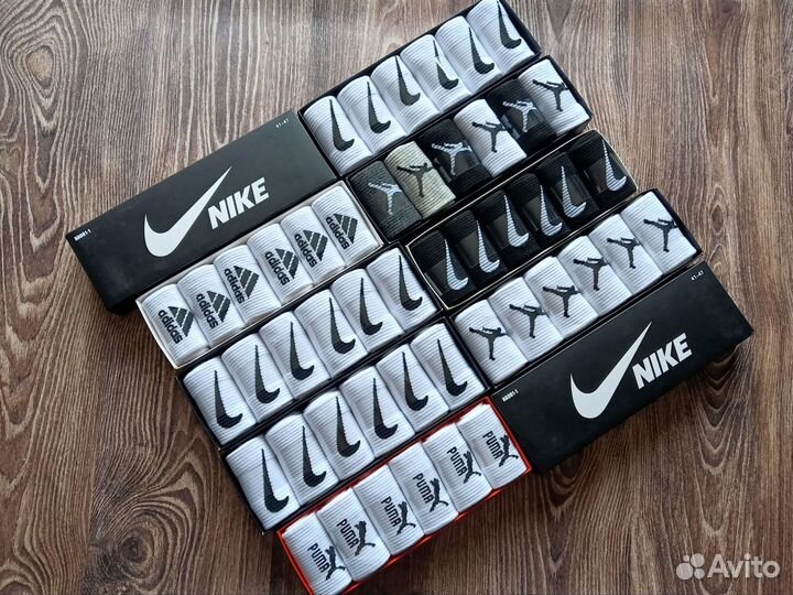 Носки Nike Lacoste Puma Adidas