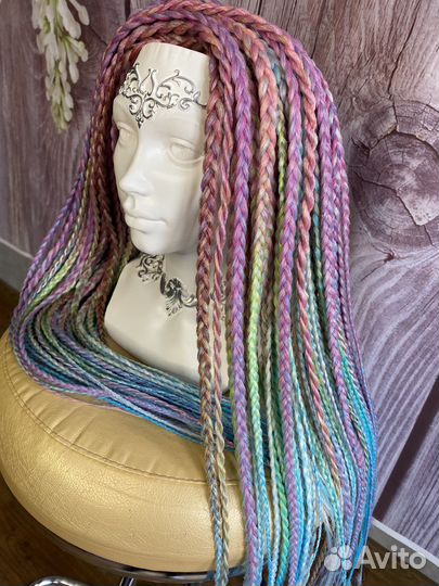 Гофродреды, косы, Афрорезинки, Сенегалки