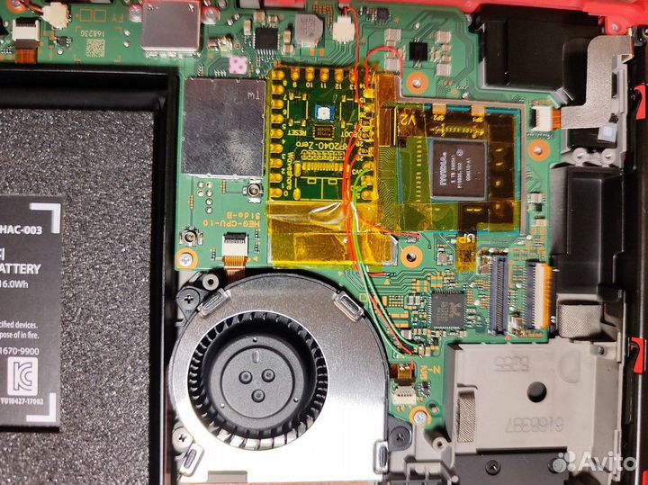 Nintendo Swith oled Mario Edition прошитая