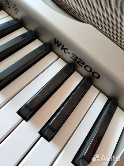 Синтезатор casio wk 3200