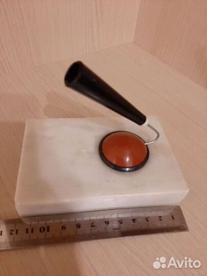 Подставка для ручки мрамор СССР