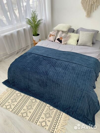 Плед покрывало 200х220 и 150х200см