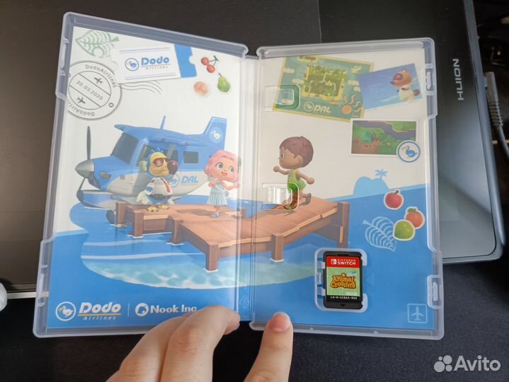 Animal crossing new horizons картридж