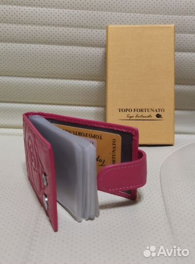 Визитница Topo Fortunato TF106-101 кожа новая
