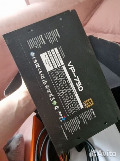Блок питания 750w (AeroCool) bronze