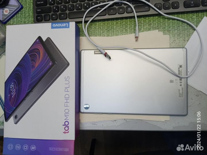 Планшет lenovo TAB M10 plus TB-X606F 64GB (2020)