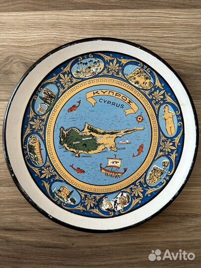 Тарелки сувенирные из разных стран