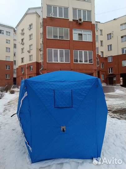 Палатка для зимней рыбалки утепленная 300x300x215