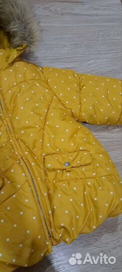 Куртка для девочки zara 98