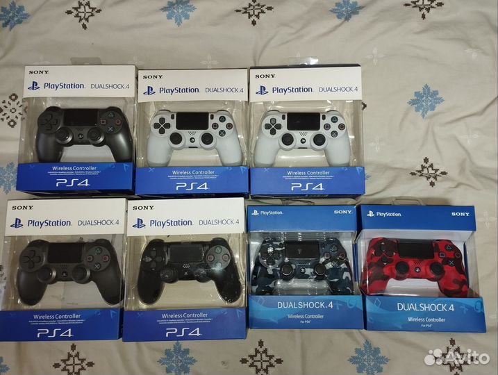 Sony PS4 контроллеры, джостики