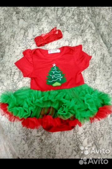 Платье боди новогднее