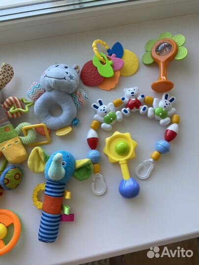 Детские погремушки игрушки пакетом